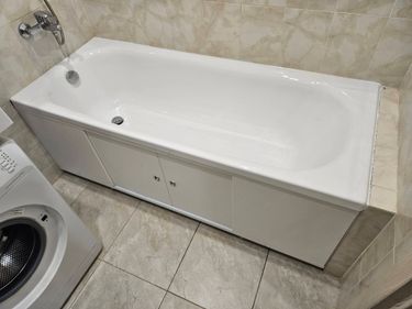 Установка акриловой/стальной ванны