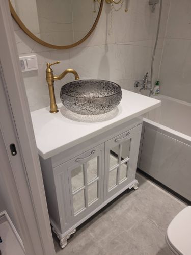 Демонтаж раковины