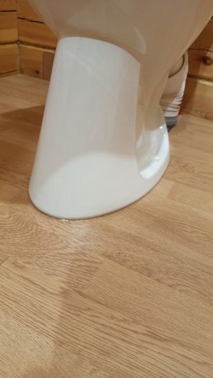 Установка напольного унитаза