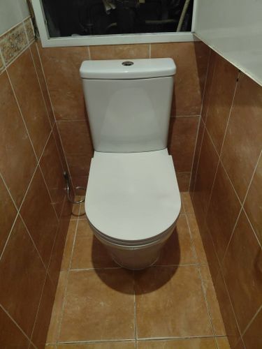 Установка напольного унитаза