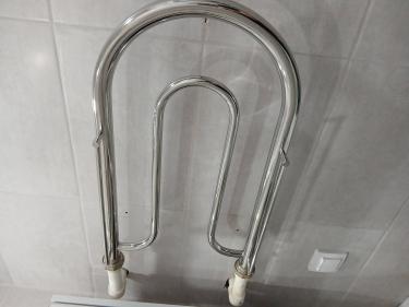 Монтаж водяного полотенцесушителя на готовую подводку (без подгонки)