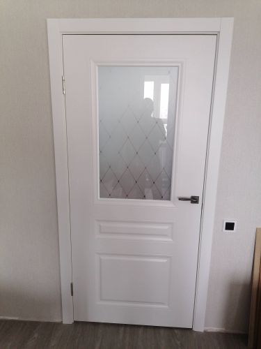 Установка межкомнатной одностворчатой двери с врезанной фурнитурой (2 и более шт)