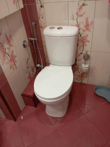 Установка напольного унитаза