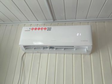 Установка сплит системы 7-9 kBTU (одноэтапный монтаж)