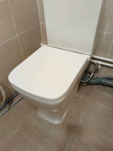 Установка напольного унитаза