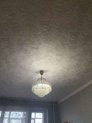 Монтаж потолочного полистрирол/пенополистирол плинтуса