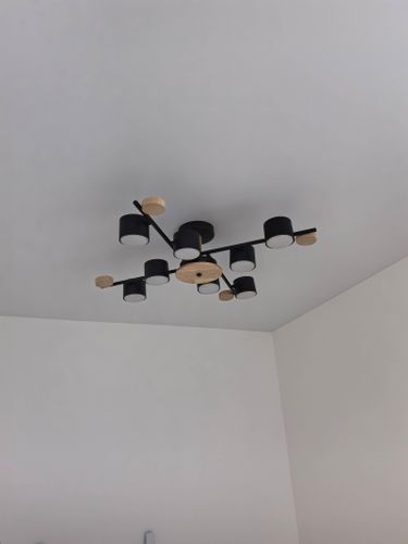 Монтаж и подключение настенно-потолочного светильника