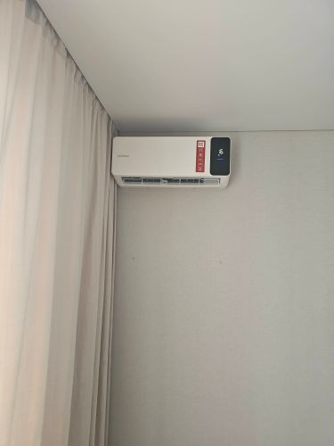 Установка сплит системы 7-9 kBTU (одноэтапный монтаж)