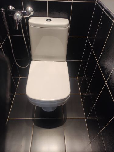 Установка напольного унитаза