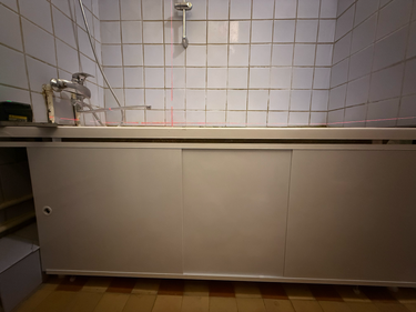 Установка акриловой/стальной ванны