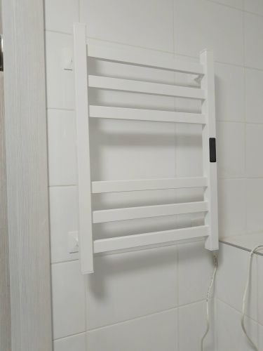 Монтаж электрического полотенцесушителя