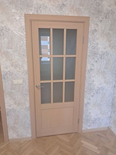 Установка межкомнатной одностворчатой двери (2 и более)