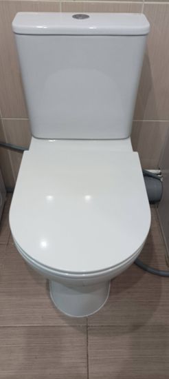 Установка напольного унитаза