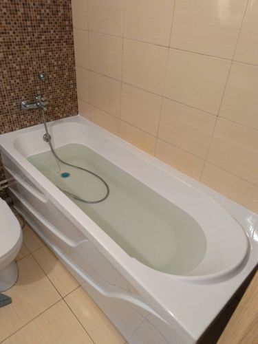 Установка акриловой/стальной ванны