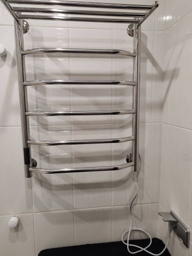 Монтаж электрического полотенцесушителя