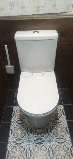 Установка напольного унитаза