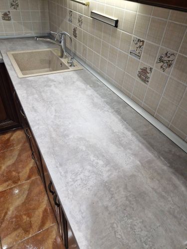 Установка столешницы ДСП Установка и подключение врезной мойки Установка и подключение электрической варочной поверхности