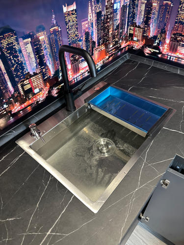 Установка и подключение врезной мойки Установка и подключение смесителя