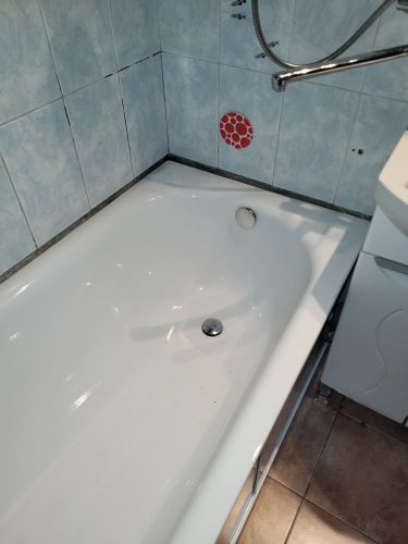 Установка ванны прямоугольной