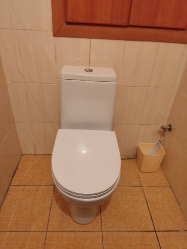 Установка напольного унитаза