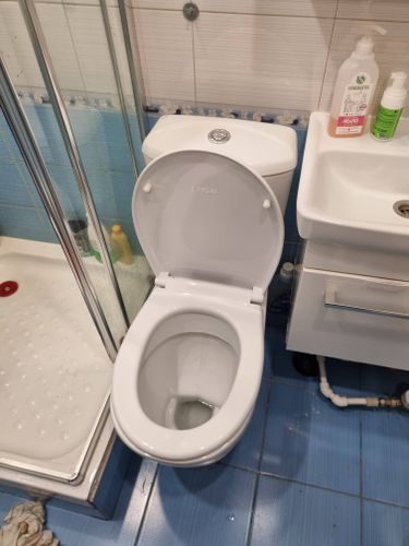 Установка напольного унитаза