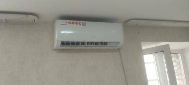Установка сплит системы 7-9 kBTU (одноэтапный монтаж)