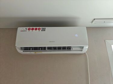 Установка сплит системы 7-9 kBTU (одноэтапный монтаж)