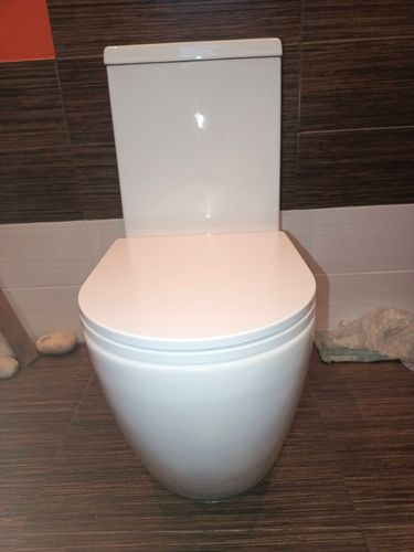 Установка напольного унитаза