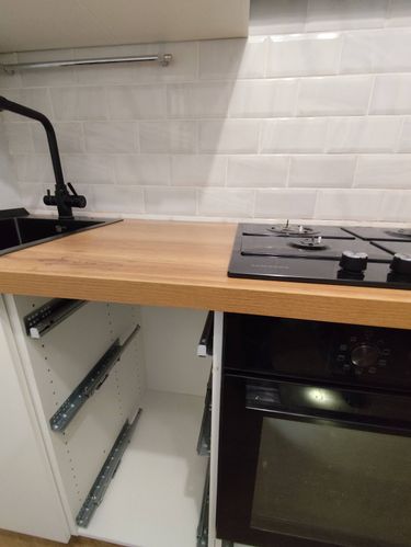 Установка газовой варочной поверхности