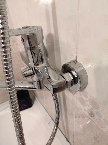 Установка отдельностоящей стиральной машины с подключением