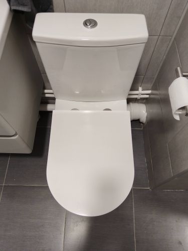 Установка напольного унитаза