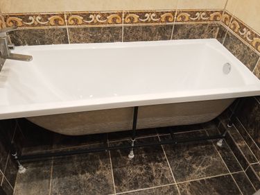 Установка акриловой/стальной ванны