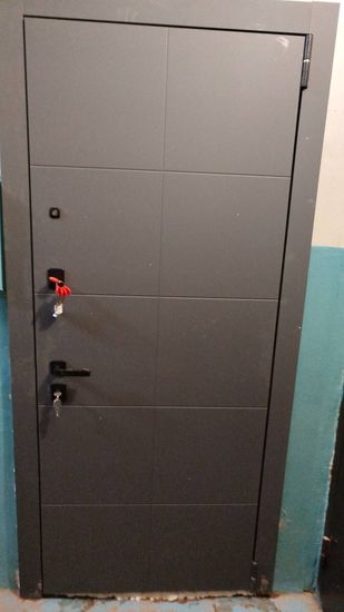 Установка входной двери весом до 95 кг