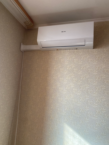 Установка сплит системы 7-9 kBTU (одноэтапный монтаж)