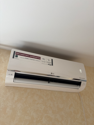 Установка сплит системы 7-9 kBTU (одноэтапный монтаж)