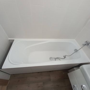 Установка акриловой/стальной ванны