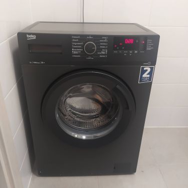 Установка отдельностоящей стиральной машины с подключением