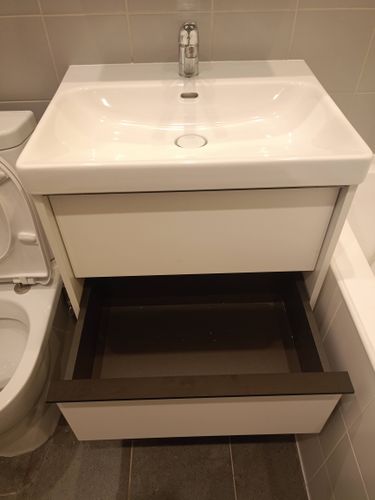 Установка напольного унитаза