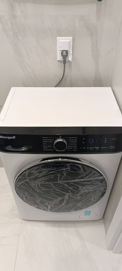 Установка отдельностоящей стиральной машины с подключением