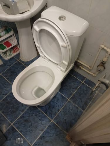 Установка напольного унитаза