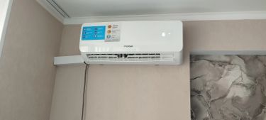 Установка сплит системы 7-9 kBTU (одноэтапный монтаж)