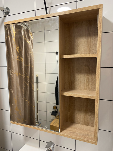 Сборка и навеска зеркального шкафа в ванной комнате