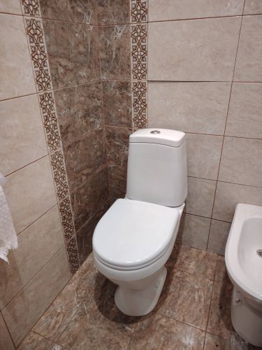 Установка напольного унитаза