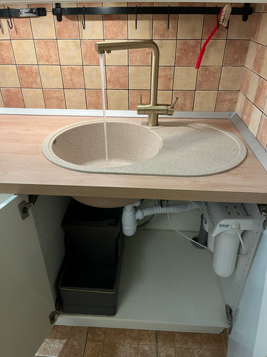 Установка и подключение врезной мойки