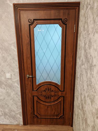 Подпил неэмалированного дверного полотна Распил наличника/добора вдоль (уменьшение ширины) на деревянной межкомнатной двери