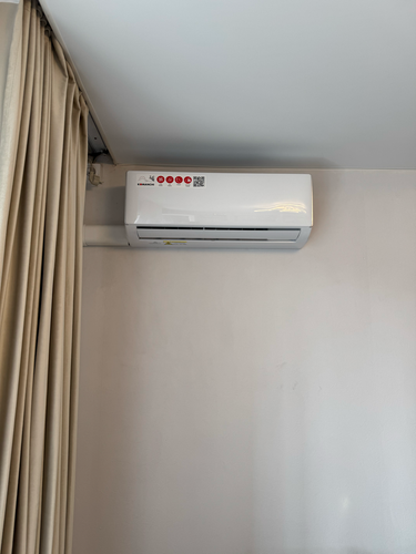 Установка сплит системы 7-9 kBTU (одноэтапный монтаж)