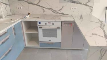 Сборка и установка проектной кухни под ключ Уменьшение глубины/высоты/ширины шкафов/фасадов/фальшпанелей