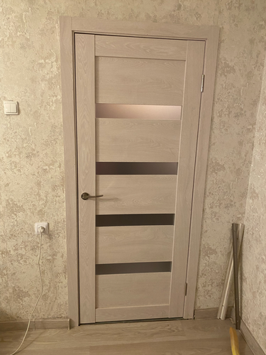 Установка межкомнатной одностворчатой двери с врезанной фурнитурой (1 шт)