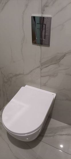 Установка подвесного унитаза (на готовую инсталляцию)