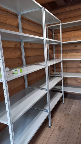 Сборка металлического стеллажа